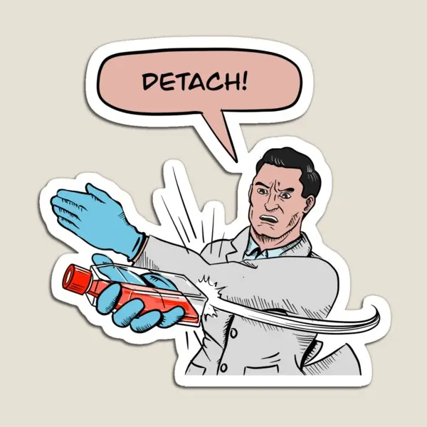 دقائق قليلة بعد إضافة Trypsin Tran المغناطيس ديكور لعبة الثلاجة المنزل ملصقات مضحكة لمنظم الثلاجة الطفل المغناطيسي