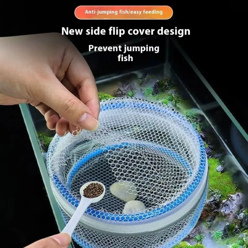 Multiple sizes Aquarium Fish Isolation Box Breathable Water-permeable Fish Hatchery Net Fishproof Small Fry Breeding Box