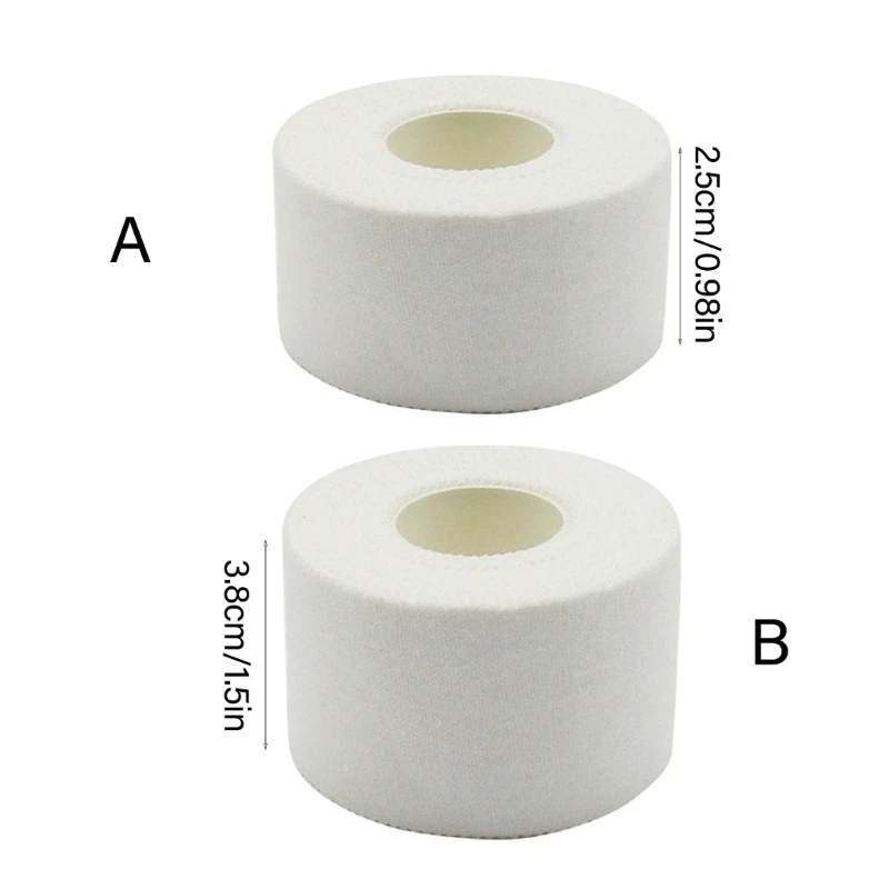 2.50cm 3.8cm Medical Tape Self Adhesive Cotton Bandages, Length 9.95yard