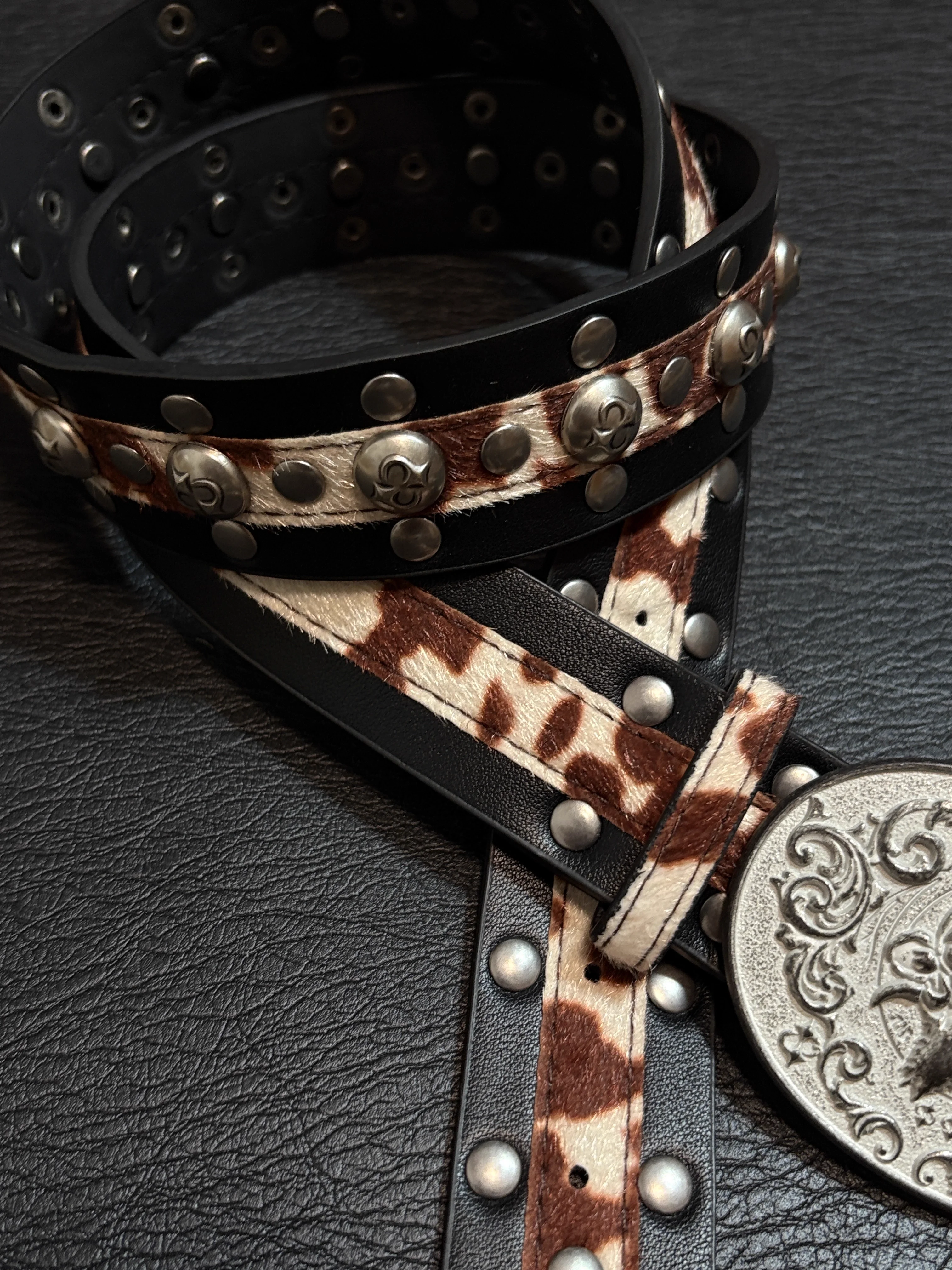 

Мужской и женский заклепки с леопардовым мехом, лоскутный кожаный корсет в стиле панк, женский пояс, пальто, пояс, платье, украшение, узкий пояс J1833