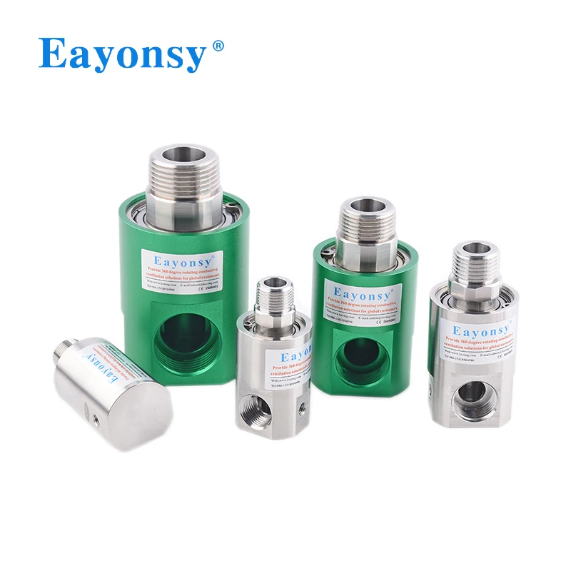 Stainless Steel High Pressure 30MPa Single Rotary Joint 360 Degree Rotary Car Washing Cleaning