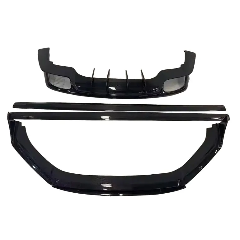 

Новый высококачественный передний боковой юбкой, задний диффузор для модели 971 2017, комплект кузова из углеродного волокна, автомобильный бампер