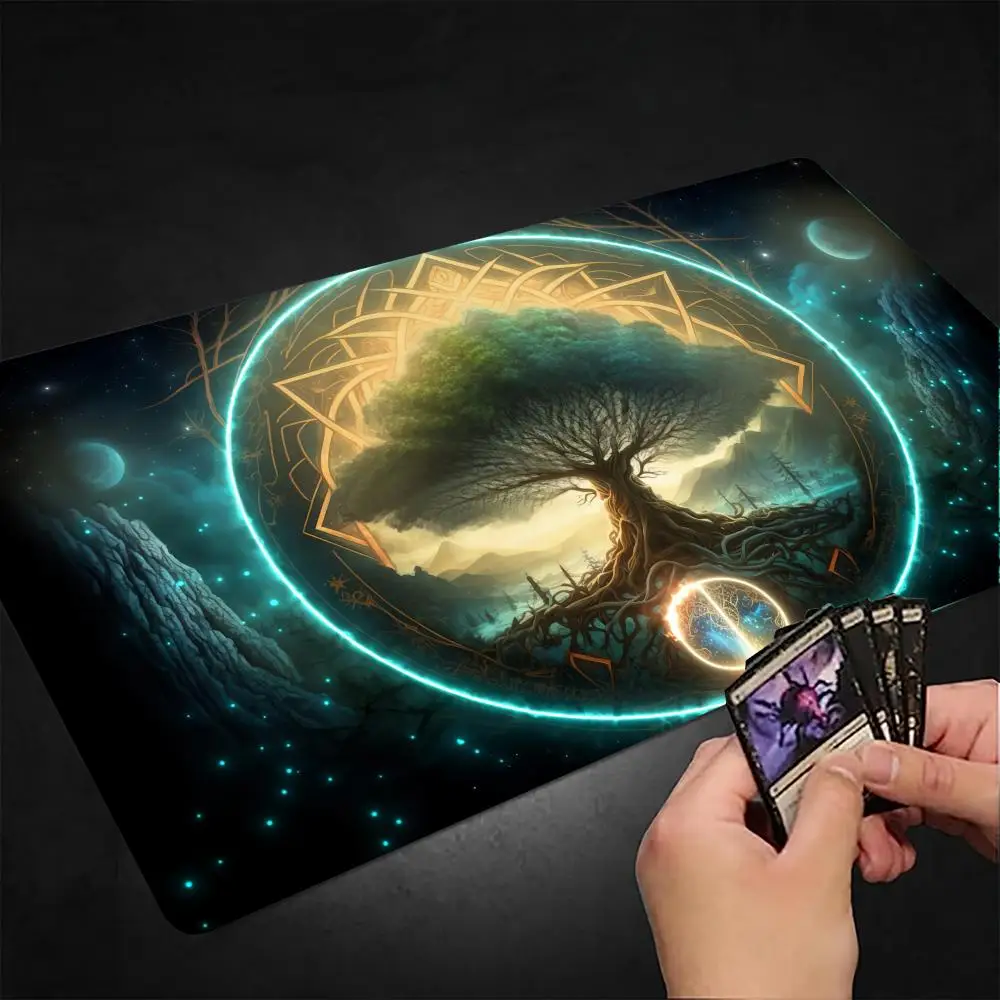 

Magic Tree Mouse Pad Large Computer Office Gaming Desk Mat XXL Rubber Non-Slip Gaming Keyboard Mouse Pad Gaming Card Mat 900x400
