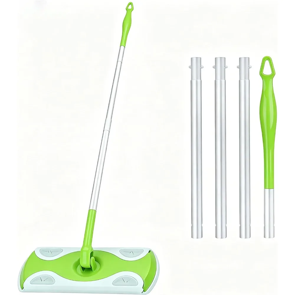 

Collapsible Detachable Long Mop Handle 4.26 ft for High Far Cleaning Easy Install Replace Compatible with Wet Jet Mops