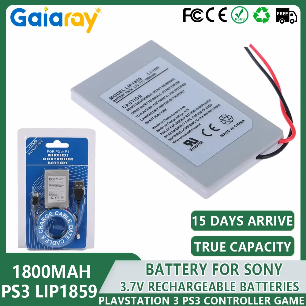 1800Mah 3.7V Rechar…