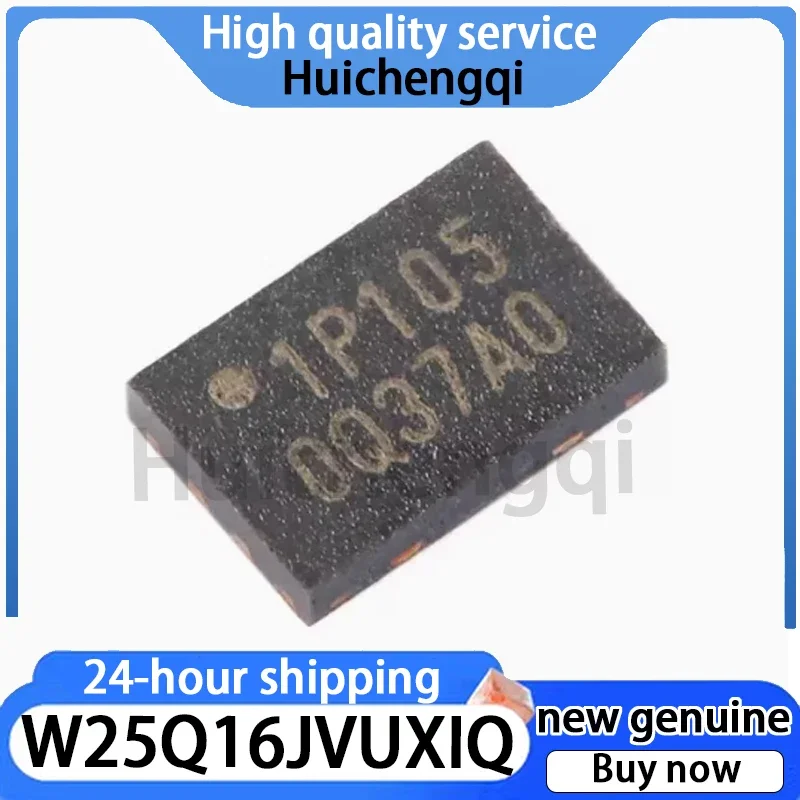 5PCS Genuine Patch W25Q16JVUXIQ UFDFN-8 3V 16M Bit Serial Flash Memory Chip