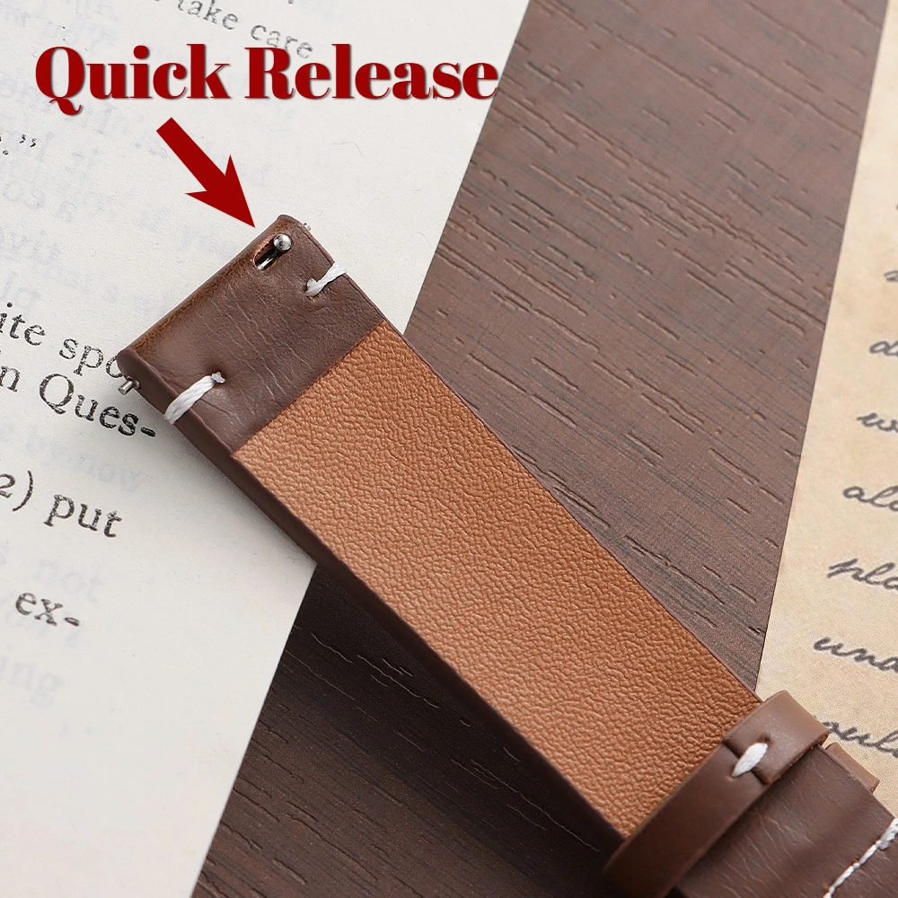 PU Leather Watch Strap 18mm 20 - Seiko Watches Smartwatch recension och pris