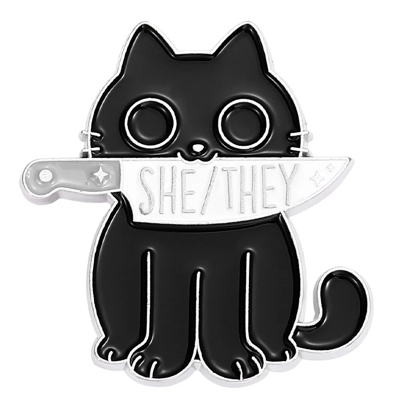 My Pronouns Enamel Pins, Inclusive Gift Set