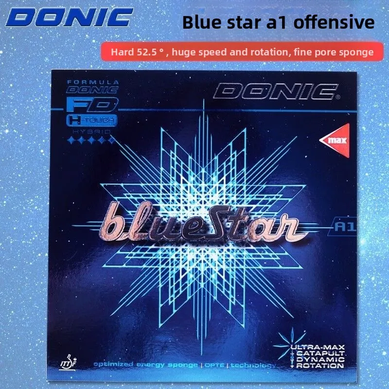 Authentic DONIC Blue Star A1 adhesive reverse glue BLUESTAR table tennis racket internal rubber A2/A3 fine sponge