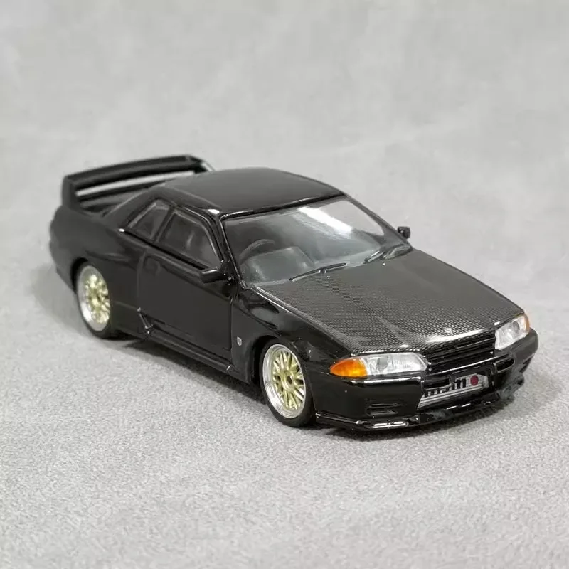 Mini GT Diecast 1:64 Scale S-Tune R32 Nismo BBS GTR GT-R Alloy Simulation Car Model Collection Display Toy Gift Static Pendants