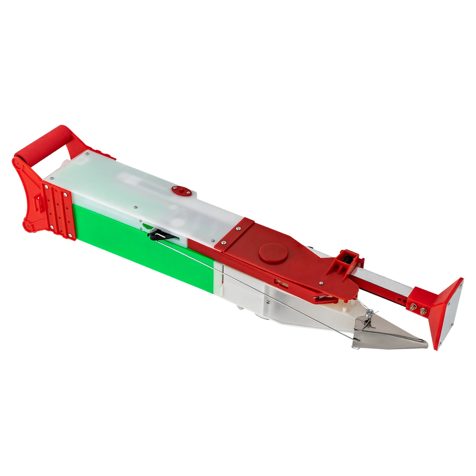 بذارة يدوية قائمة بعمق بذور قابل للتعديل لفول الصويا والذرة والفول السوداني، أداة مزرعة خفيفة الوزن من الفولاذ المقاوم للصدأ للجانب العادي/المتساوي #2