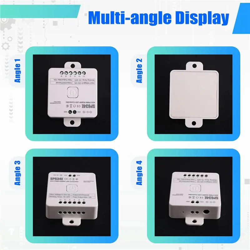 DT51 PWM LED Strip Controller SP634E DC5 24V Bluetooth APP Remote for Single Color CCT RGB RGBW RGBCCT