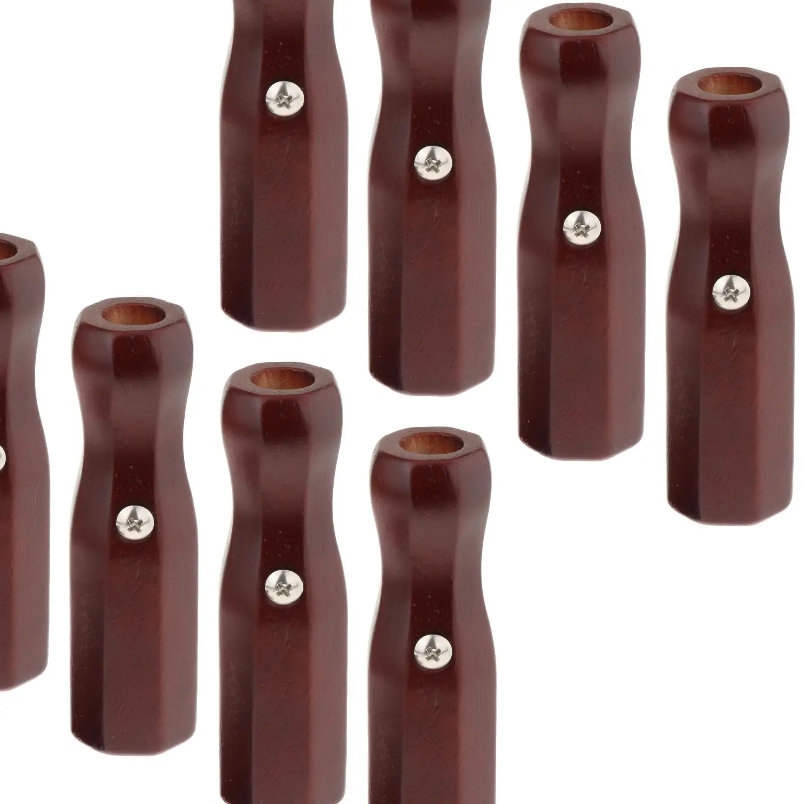 8 peças alças de mesa de futebol aperto antiderrapante 16mm buraco tampas de extremidade de haste de mesa de matraquilhos