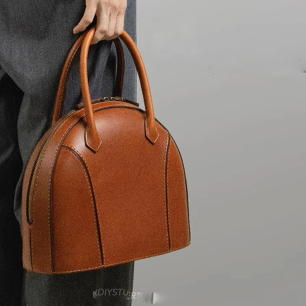 Borsa da donna kraft in pelle fai-da-te fustellatura modello di stencil scavato in carta kraft