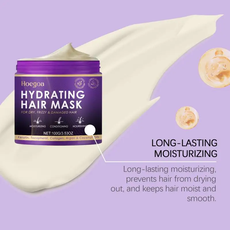 Collagen Moisturizing Hair Mask Nourish Scalp Enhance Hair Roots Improve Drying Reduce Hair Breakage Repair Hair Conditioners