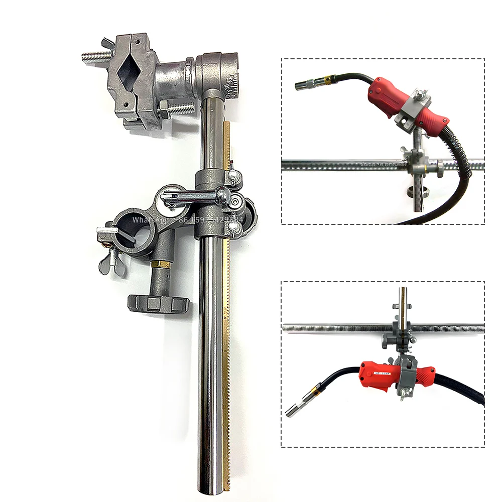 Welding Torch Clamp Welding Torch Holder Support Gun Clamp Mountings Stand Torch Holder Welding Positioner Turntable Accessories