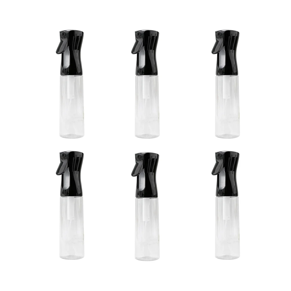 

6PCS 300Ml Oil Spray Bottle Cooking Olive Oil Dispenser Camping BBQ Baking Vinegar Soy Sauce Sprayer Containers Black