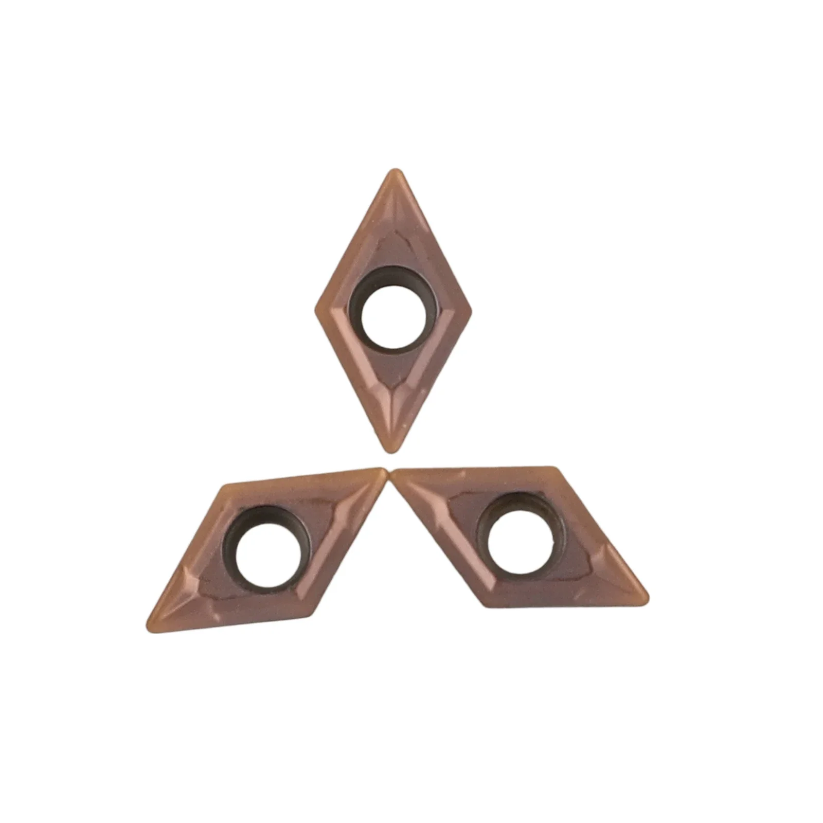 Efficient DCMT070204 Carbide RTS Tool Set 10 Pieces for Lathe Use on For steel Features Excellent Cutting Performance