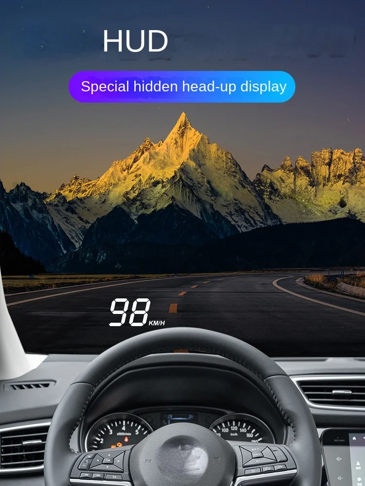 HUD for Qashqai Modified Original Factory Special Head-up Display Speed Projection