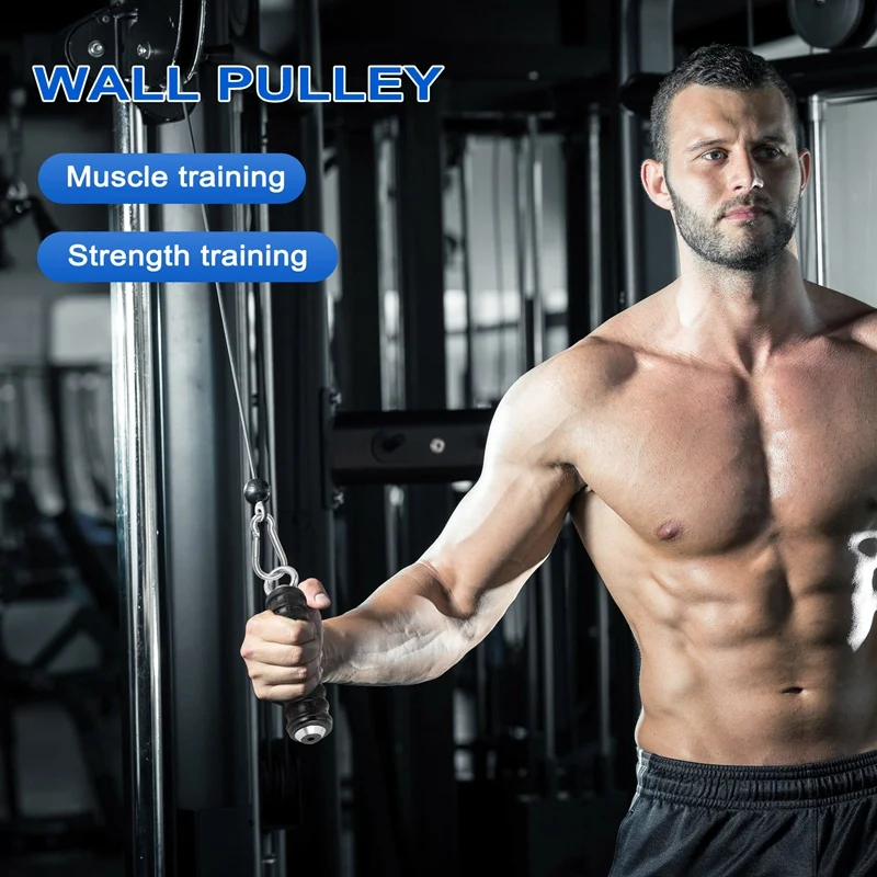 Push Down Single Gym Handle Triceps Strength Pull Up Hand Grips For Cable Machine Attachment Arm Fitness Equipment 4 Push Down Single Gym Handle Triceps Strength Pull Up Hand Grips For Cable Machine Attachment Arm Fitness Equipment 4
