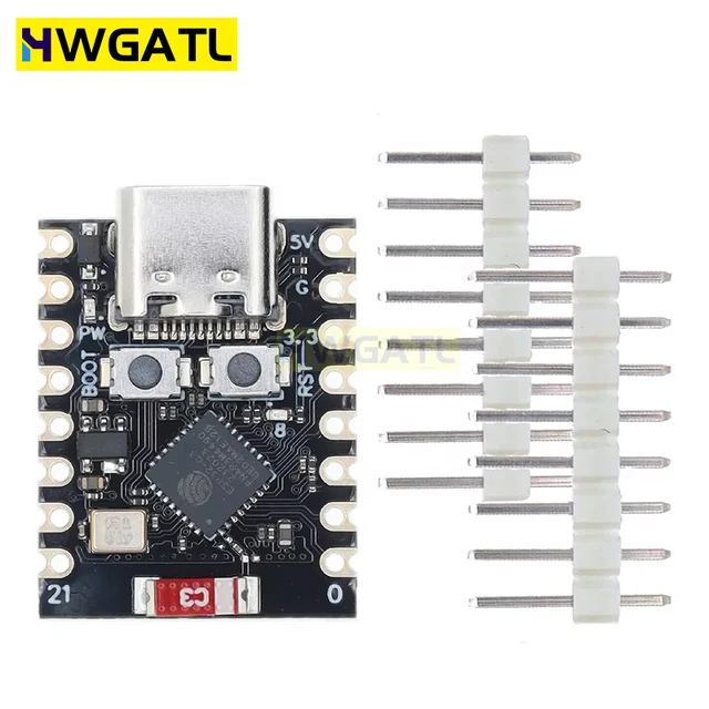 Płytka rozwojowa HWGATL ROBOT ESP32-C3 ESP32 C3 SuperMini WiFi Bluetooth dla Arduino