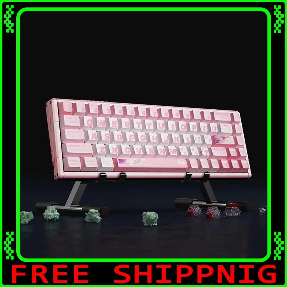 

ATK RS6 Aluminum Hall Effect Mechanical Keyboard Wired Magnetic Switch Gaming Keyboard 0.001mmRT PC Accessories For Valorant CS2