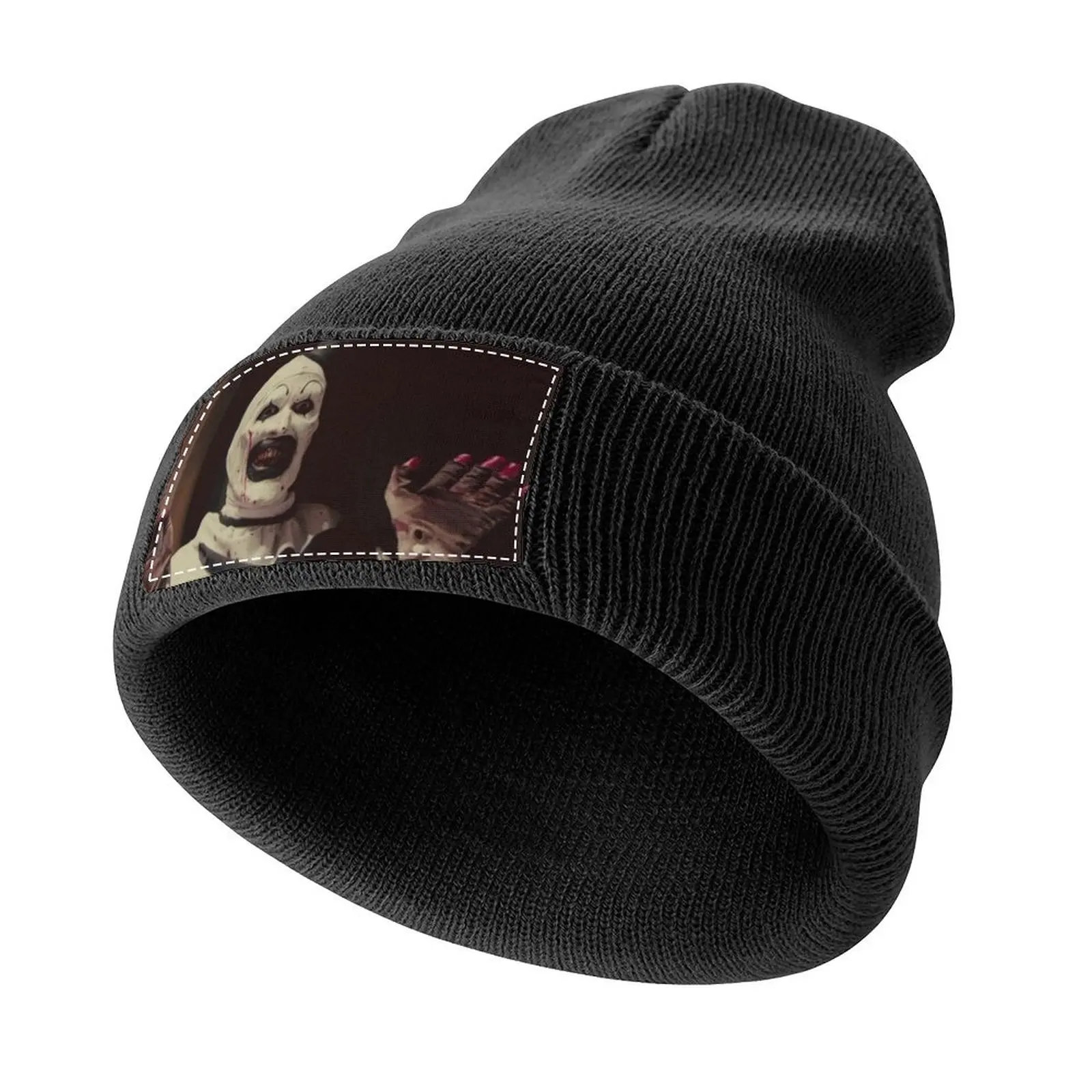 Terrifier - Art The Clown Knitted Cap Hood Gentleman Hat Trucker Cap Women's Golf Clothing Men's