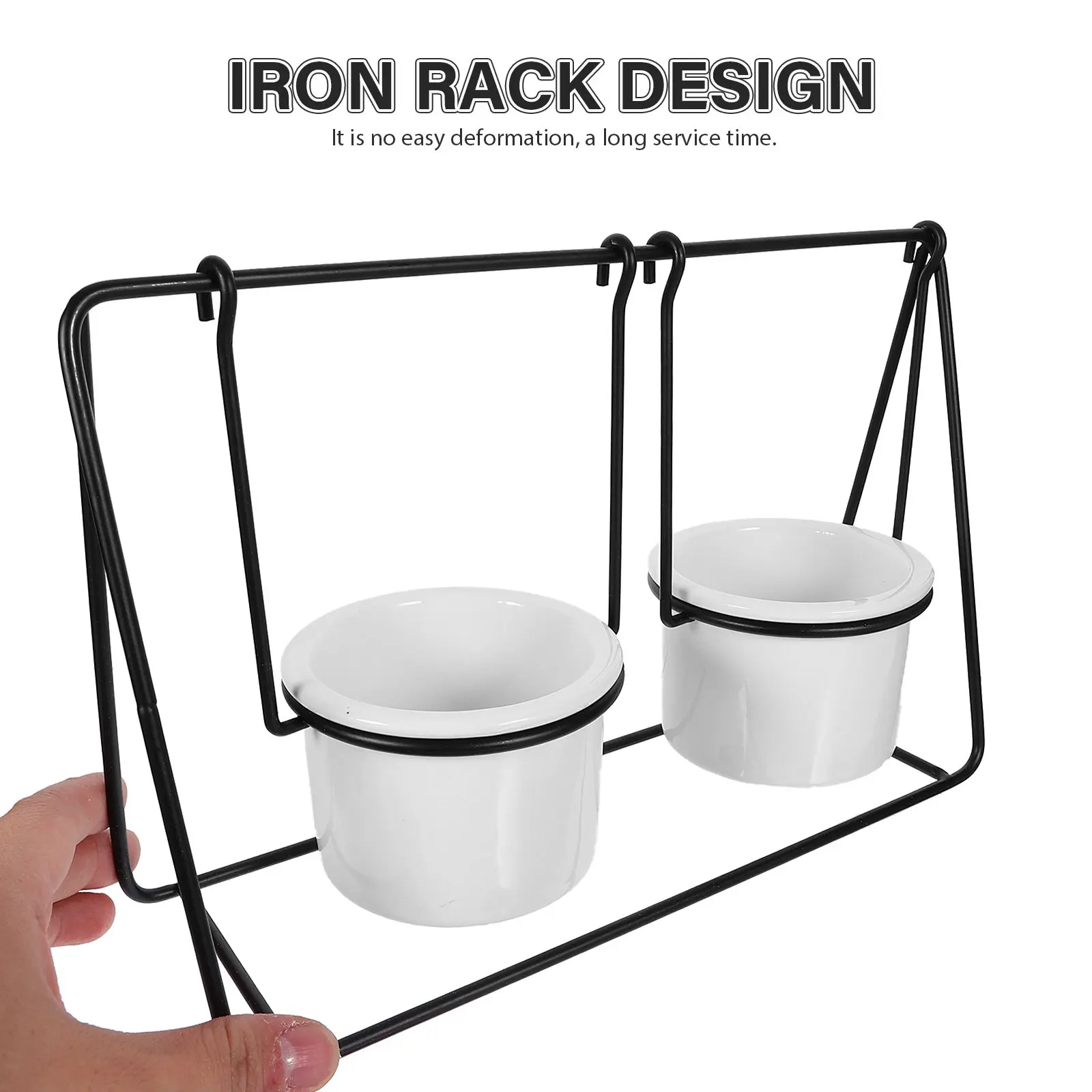 

1Pcs Iron Art Flower Pot Creative Iron Frame Plant Pot for Succulents Cactus Decorative Home Office Desk Bookshelf Gardening