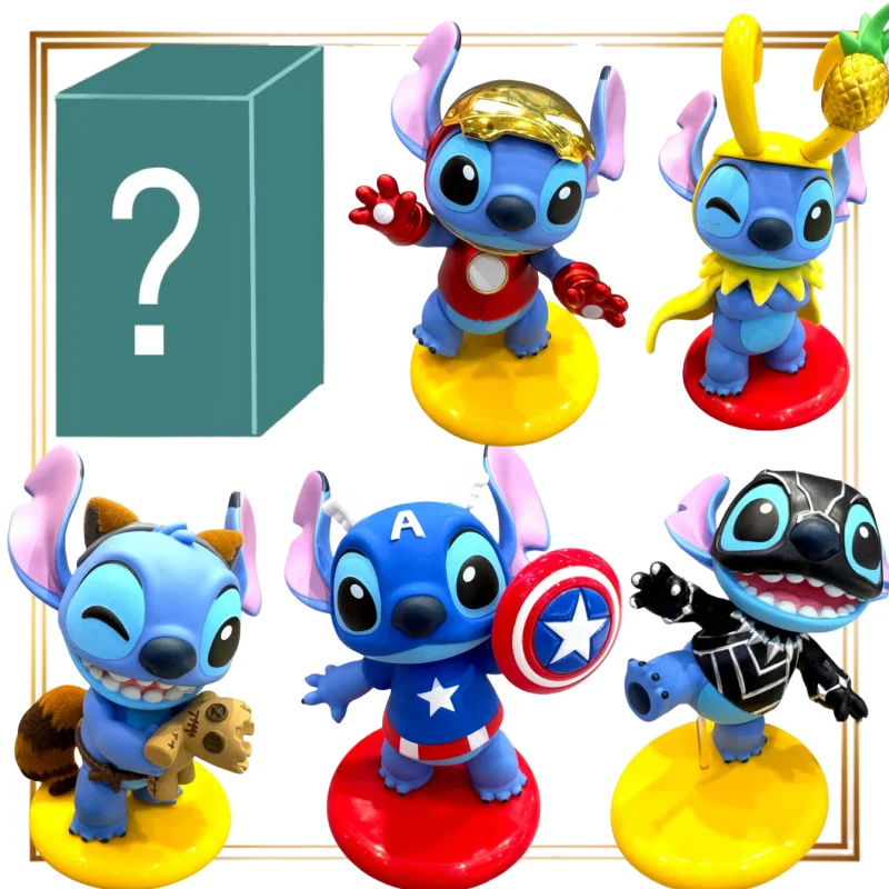 

TOPTOY Genuine Stitch COSBI Mini Doll Series Blind Box Anime Angel Mystery Gift Surprise Box for Boys and Girls Perimeter Toy
