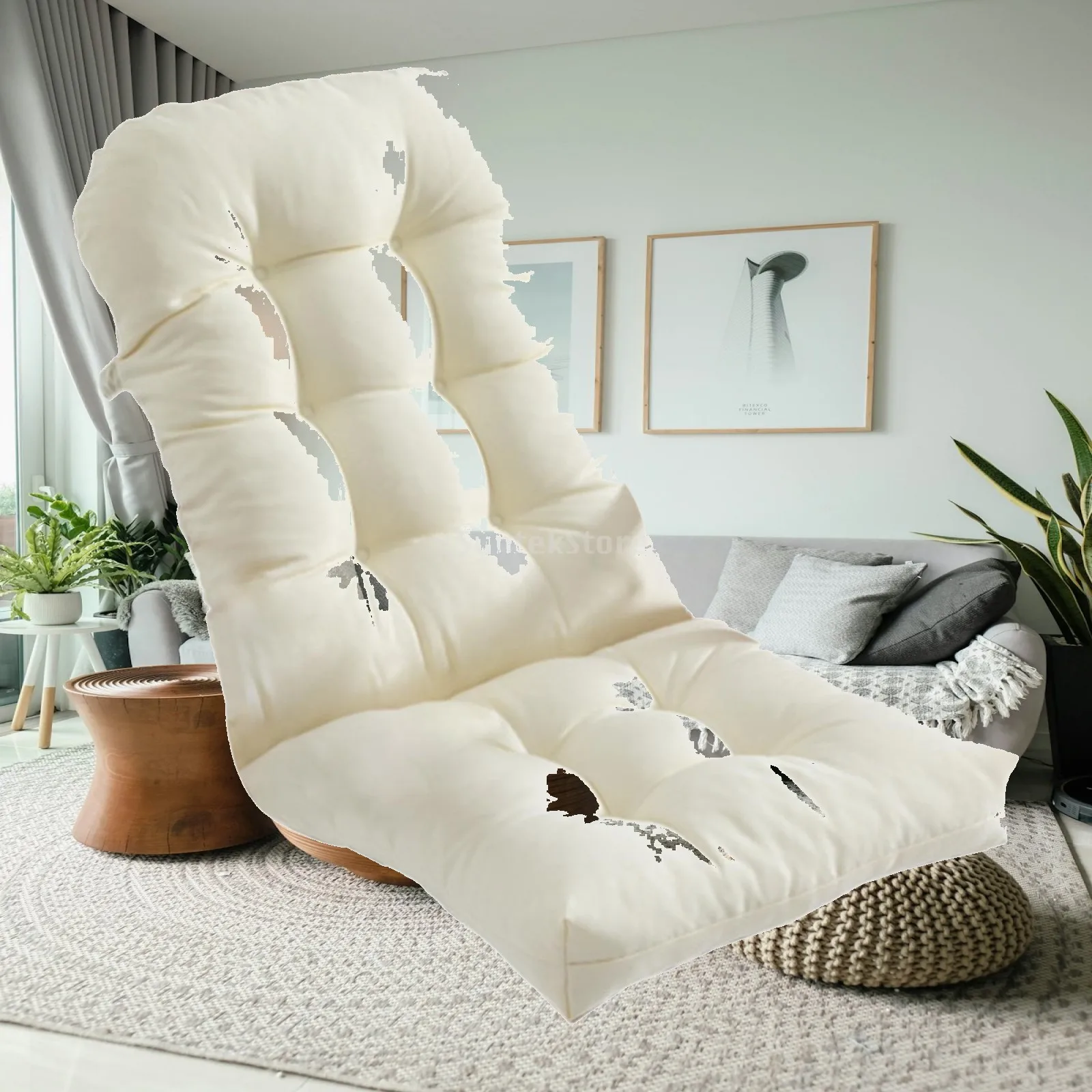 Rocking Chair Cushion Waterproof Chair Pad Lounge Chair Cushion Chaise Seat
