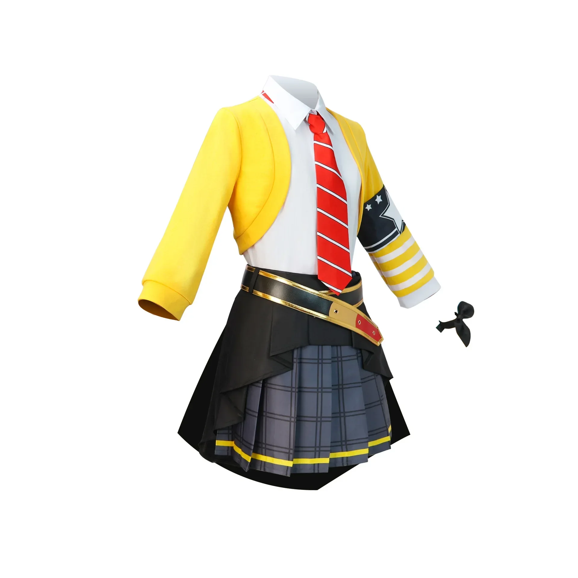 アニメプロジェクト世界カラフルステージレオ/必要天馬サキコスプレ衣装大人女性女の子 JK スカートスーツハロウィン制服衣装