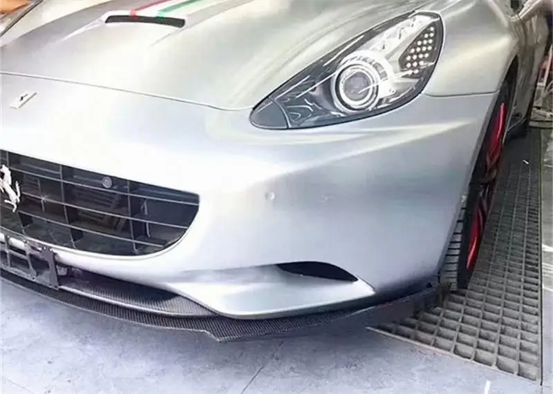 لفيراري كاليفورنيا 2009-2014 ReaI ألياف الكربون الوفير الجبهة الشفاه الخلفية الشفاه الجانب التنانير الذيل الجناح الجذع لوحة الكسوة المفسد عدة