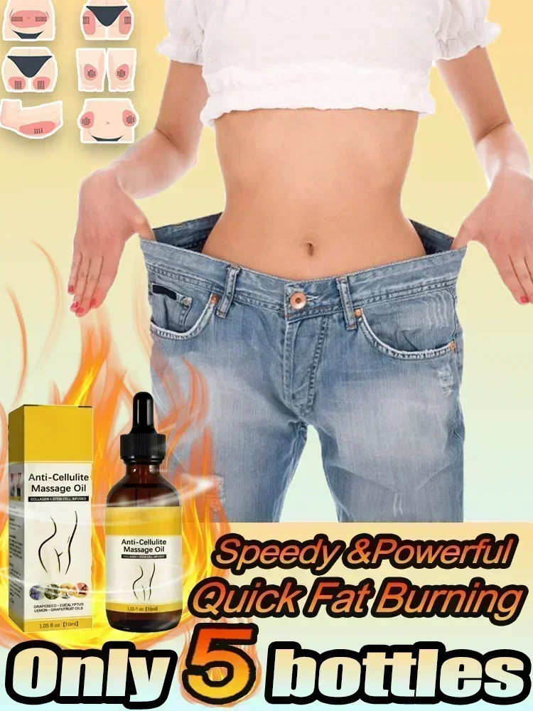 

Effective Fat Reduction Slimming Belly Thighs Lift Tighten Skin plant extracted essential oils New1