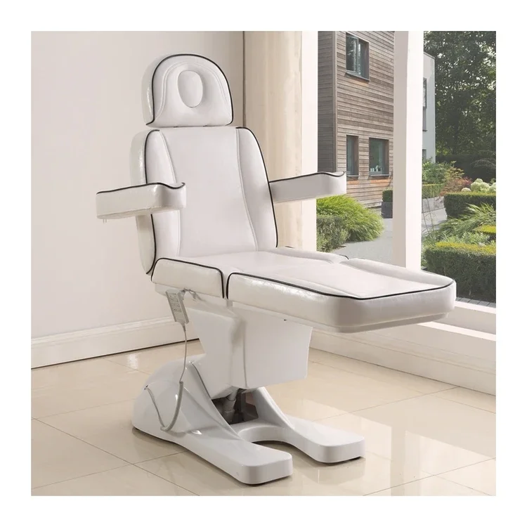 2 anos de garantia Bomba hidráulica Base de metal Salão de beleza Cama facial Mesas de massagem