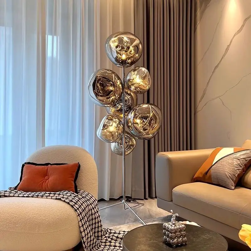 

Nordic LED Floor Lamp for Living Dining Room Coffee Tables Bedroom Bedside Designer Floor Lamp Home Decor Lusters Luminaires