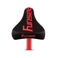 Funsea BMX Bicycle Saddles, Assento de Bicicleta Dirt Jump Cruiser, Freestyle Racing, Acessórios de Bicicleta, Poste Anodização, 27.2mm, 31.6mm