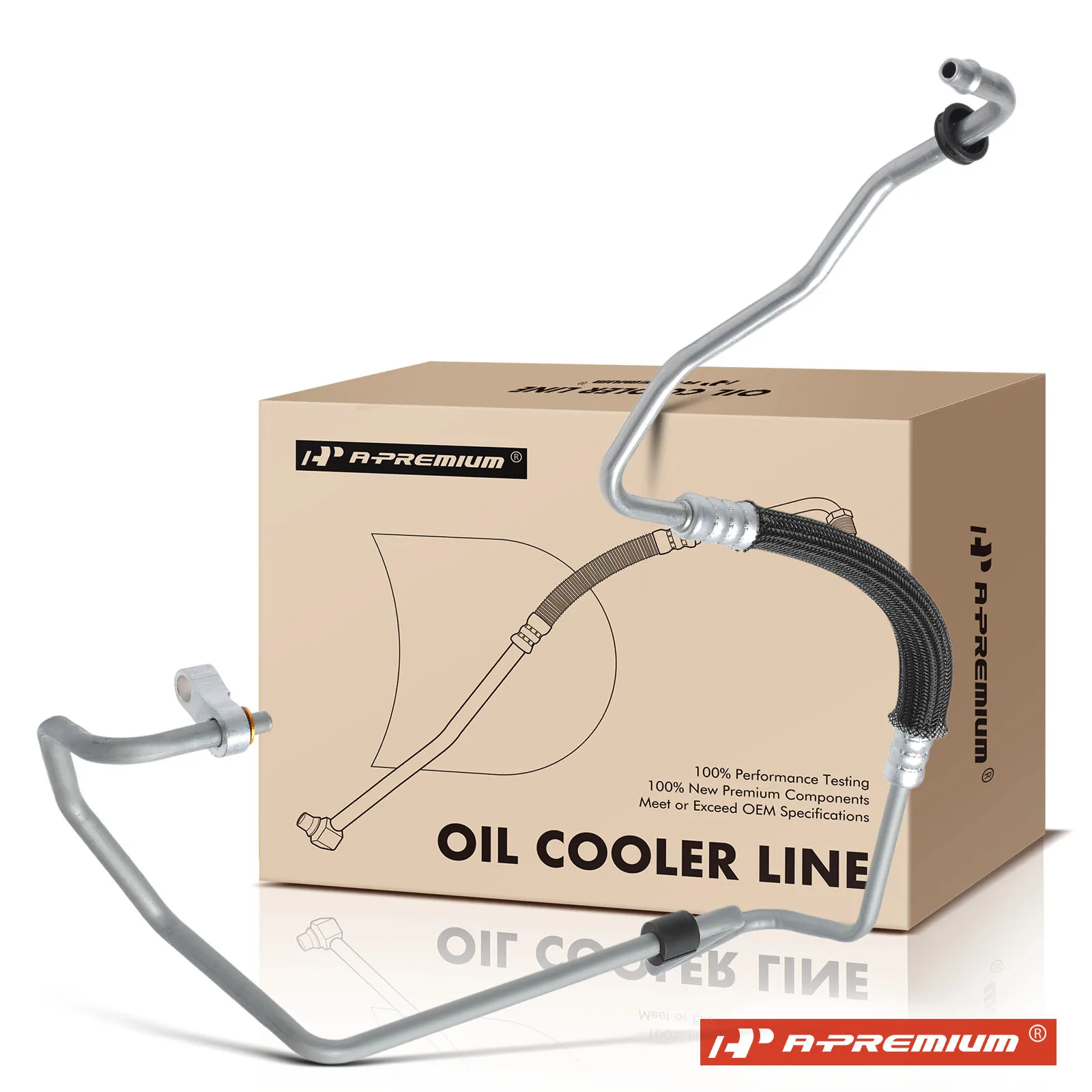 A-Premium Outlet Automatic Transmission Oil Cooler Hose for Chevrolet Equinox 2018-2022 GMC Terrain 2018-2019