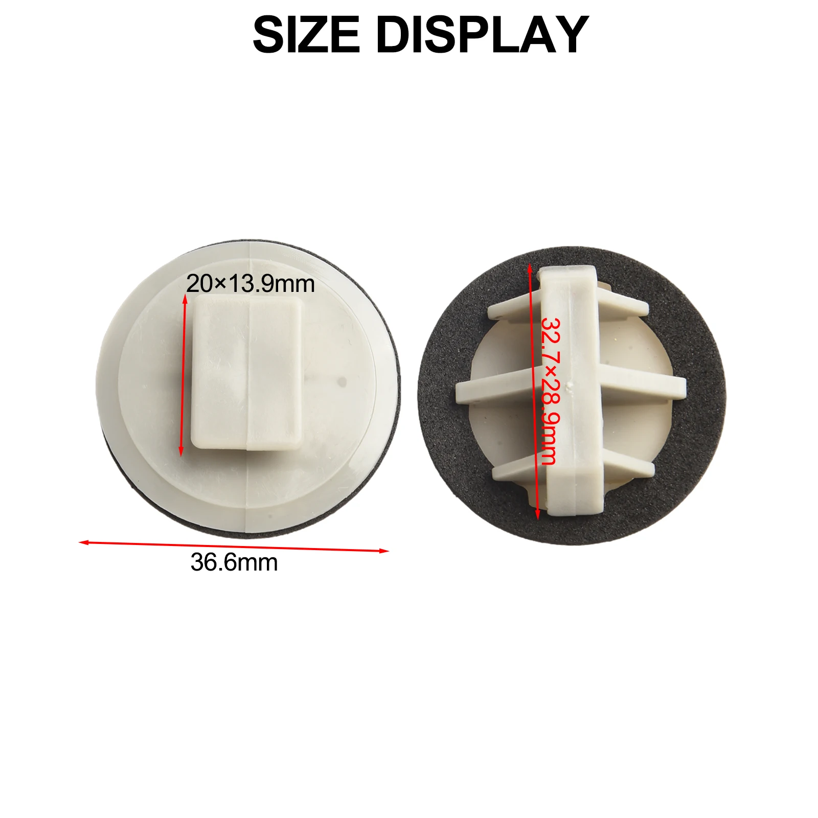 10pcs Car Moulding Cover Trim Clips Side Skirt Sill Moulding Cover Trim Clips Some For Mazda Vehicles FOR Mazda BP4L51SJ3