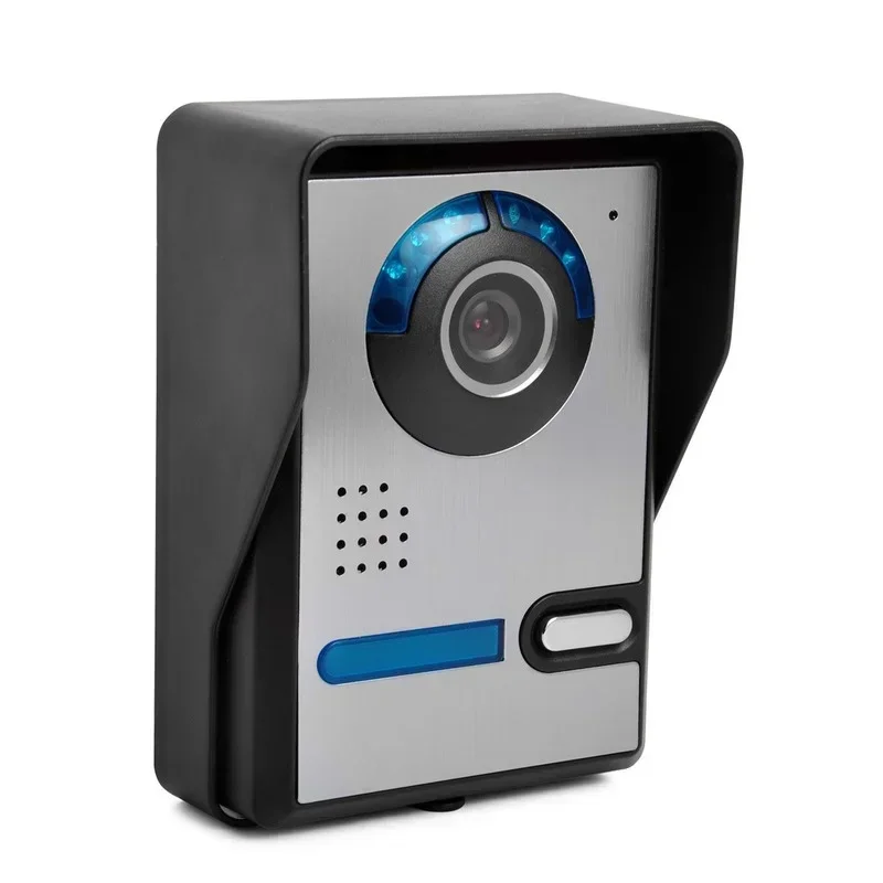 

7 - inch capacitive touch wired Wifi video camera video doorbell remote call unlocking walkie talkie