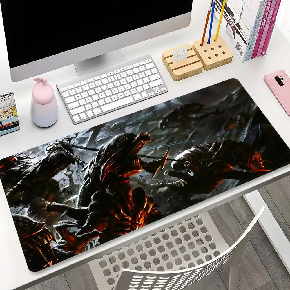 Alien Movie Mouse Pad Gaming Locking Edge Big Computer Gamer Large Rubber Art Mousepad Laptop Desk Anime Mat
