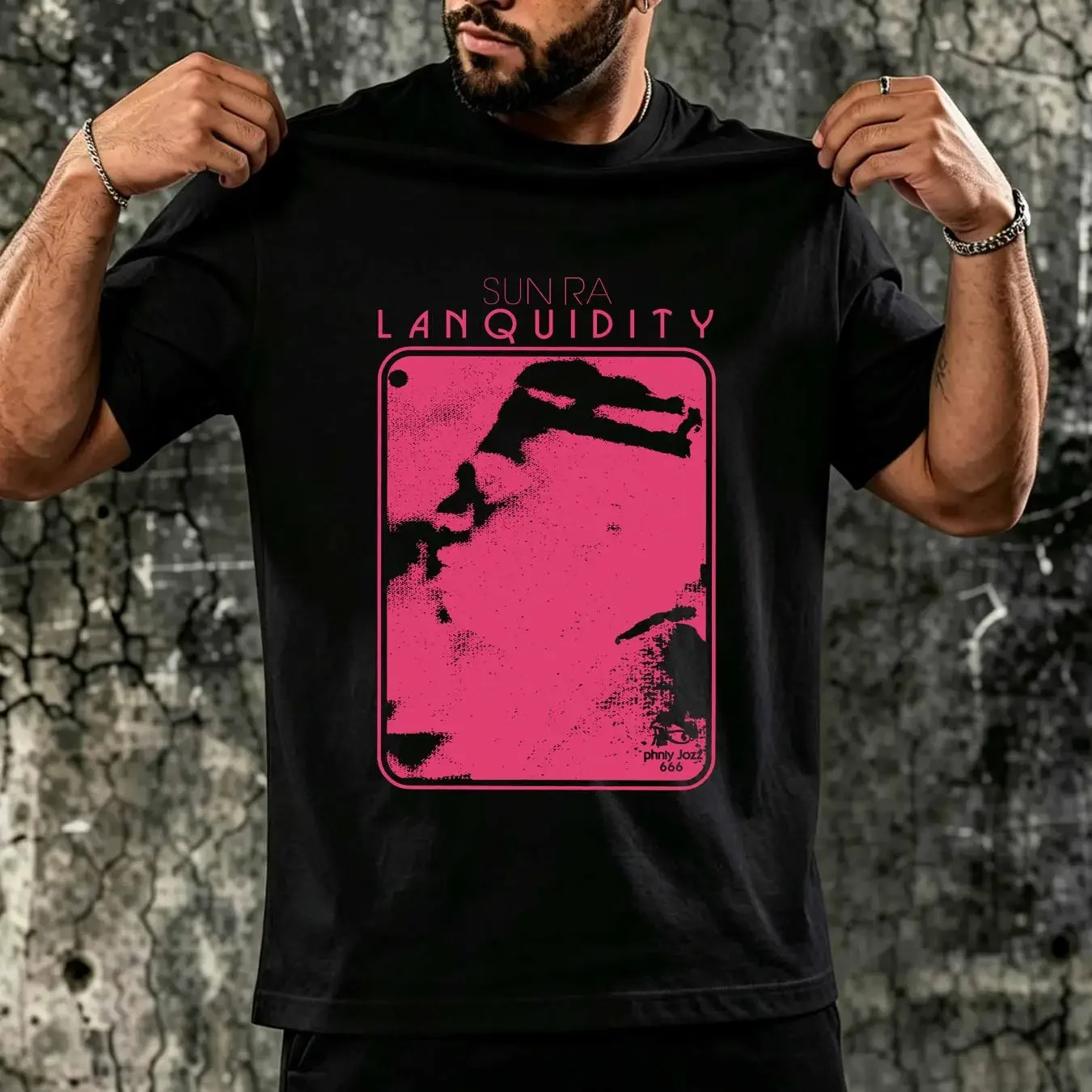 washed T Shirt Sun Ra Lanquidity Jazz Free Funk Music Retro P7272 vintage Washed homme fashion streetwear graphic Soft Casual