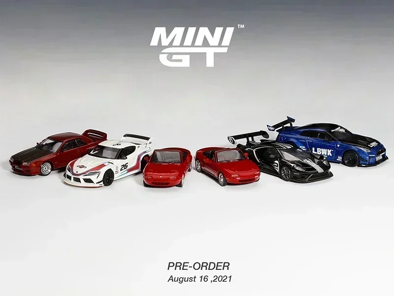 MINI GT ブガッティ　ミニカー コレクション 6点セット ブガッティ ヴェイロン コレクション ミニ GT1:64MGT 合金車モデル