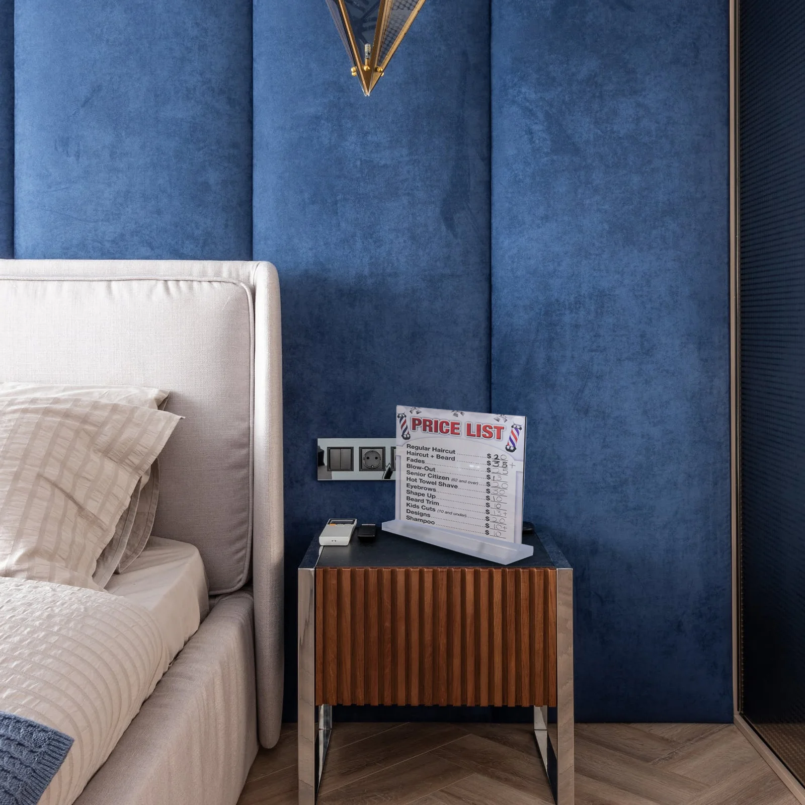 

1Pcs Transparent Acrylic Price Tag Holder Scratch Resistant Durable Sign Display Stand for Restaurant Supermarket Shop Use