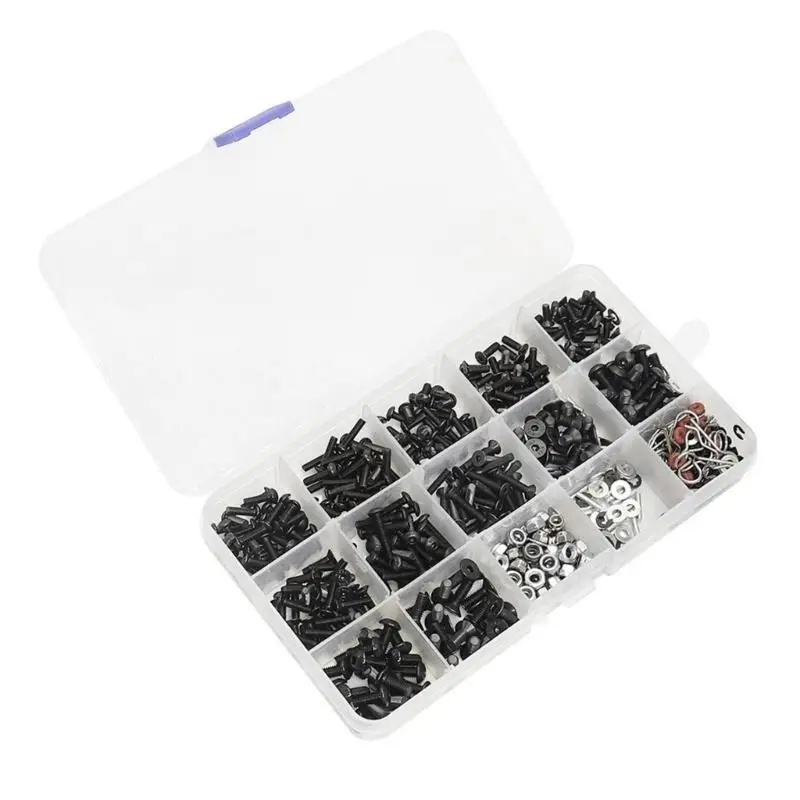 652F Comprehensive Enthusiasts Screw Collection 500pcs Hardware Tools