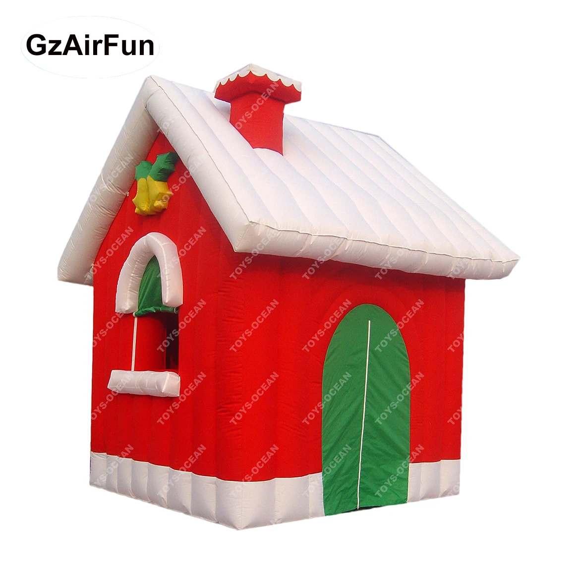 High Quality Commercial Christmas Theme  Inflatable Bounce House for Kids Play
