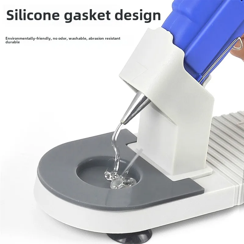 Hot Melt Glue Gun Stand Glue Gun Base Universal Sucker Industrial Guns Holder Gadgets DIY Handmade Accessories Shelf  VIE LENTE