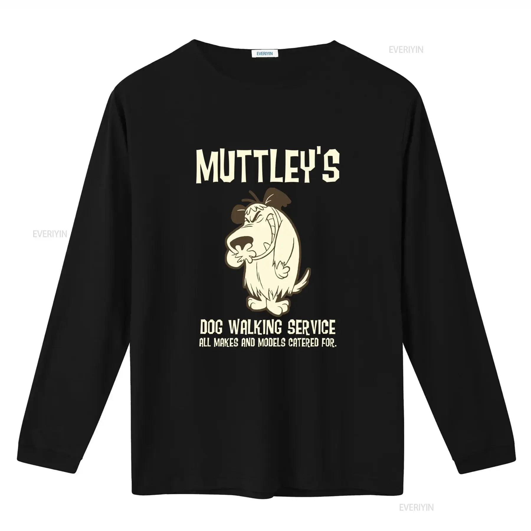 Muttley's Dog Walking Service T shirt All Makes and Models Catered For Wacky Races Inspired vintage Washed fashion