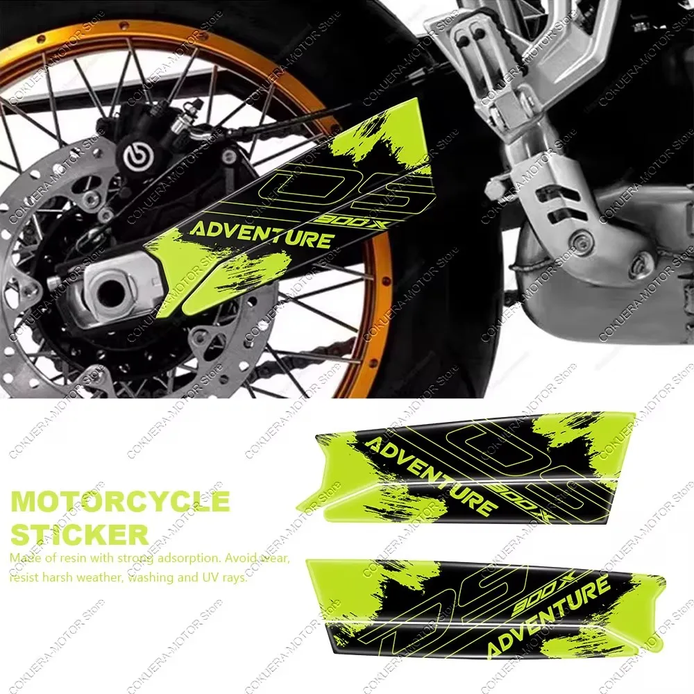 

For VOGE DS900X DS 900X Motorcycle 3D Epoxy Resin Sticker Chain guard Sticker Decal Protection Stickers