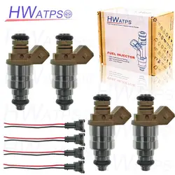 4pcs For Daewoo Klya Chevrolet Matiz M200 M250 Spark 1998-2010 OEM:96620255 Fuel Injector Nozzle ADG02801 96351840 96518620