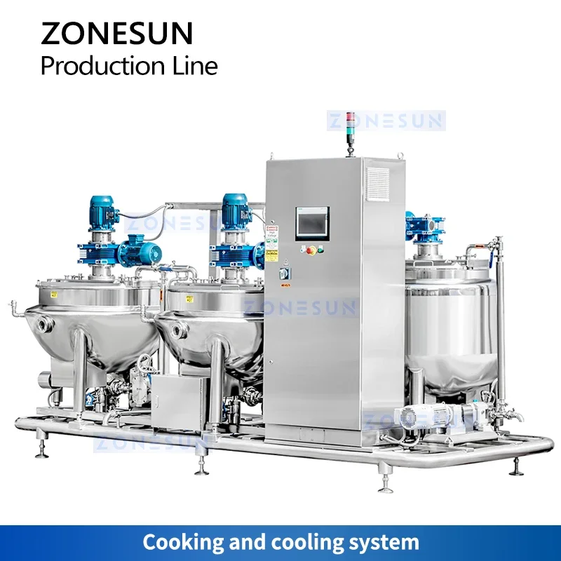 Zonesun Gummy Depositor Machine Gummy Making Machine Commercial Candy Making Production Line Equipment   ZS-GL150